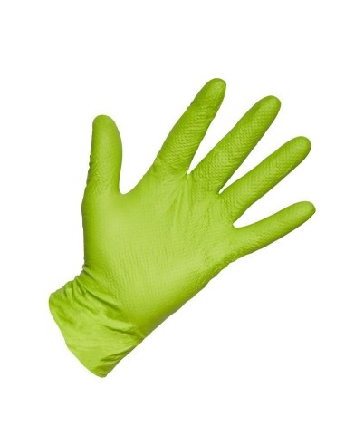 GUANTE NITRILO DIAMANTADO PREMIUM 200ud.