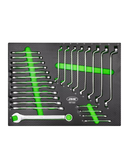 CARRO DE HERRAMIENTAS 7 CAJONES VERDE