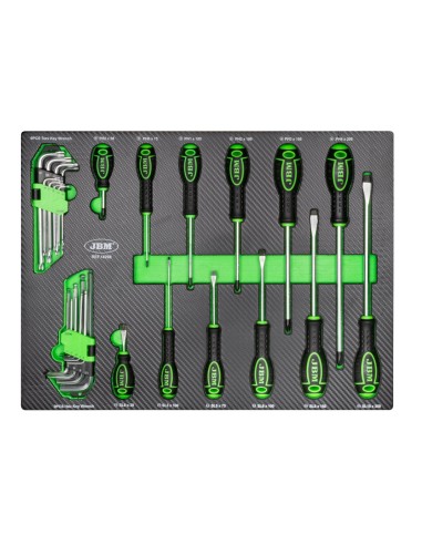 CARRO DE HERRAMIENTAS 7 CAJONES VERDE