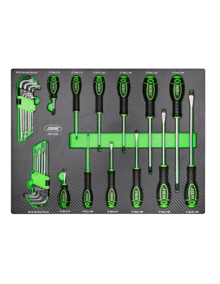 CARRO DE HERRAMIENTAS 7 CAJONES VERDE