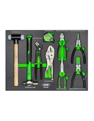 CARRO DE HERRAMIENTAS 7 CAJONES VERDE