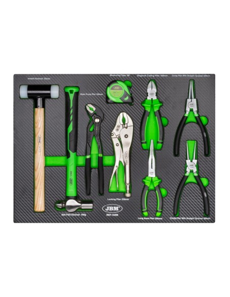 CARRO DE HERRAMIENTAS 7 CAJONES VERDE